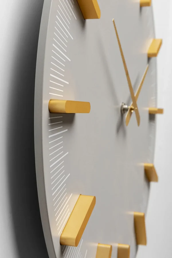 Kellot>KARE Design John Seinäkello Harmaa 40 Cm