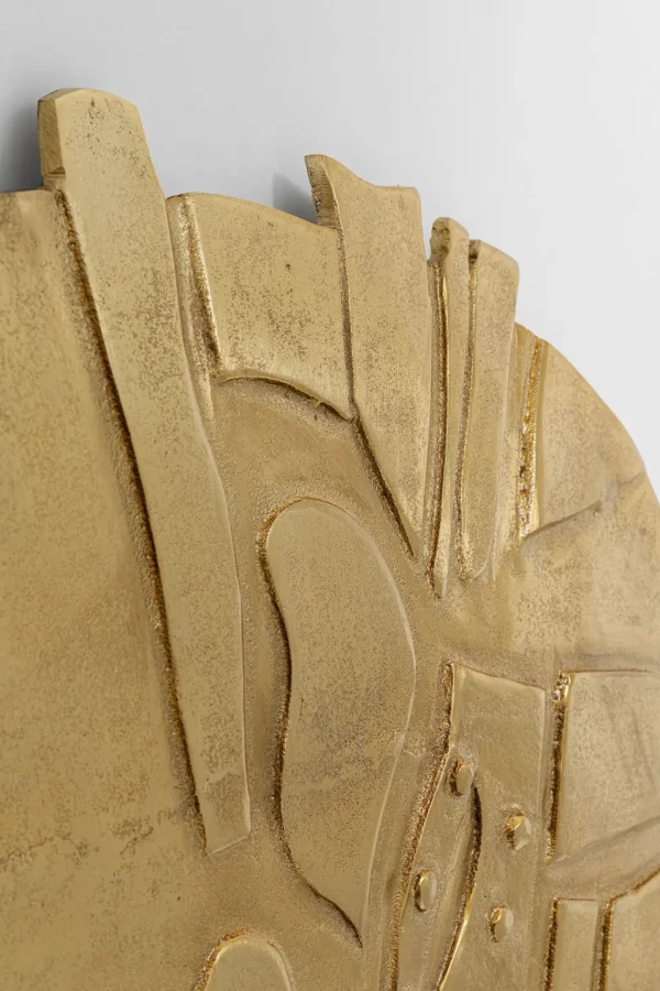 Seinäkoristeet>KARE Design Kala Antique Gold Seinäkoriste Ø60cm