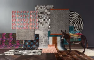 Matot>KARE Design Kelim Pop Grey Matto 170x240cm