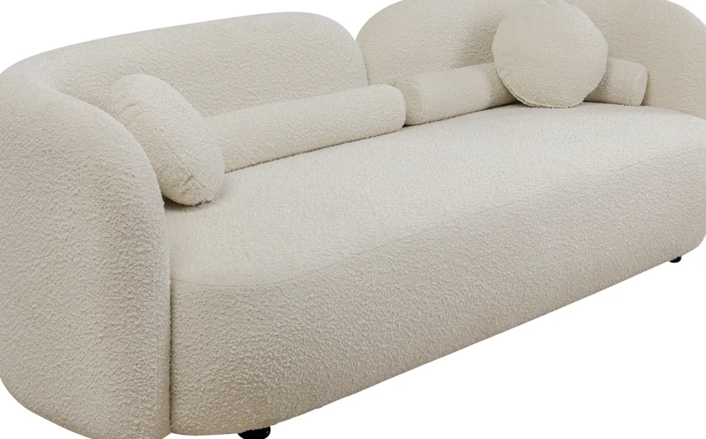 kelly_boucle_sohva_istuttava_cm_1.webp Sohvat | Olohuone>KARE Design Kelly Boucle Sohva, 3-istuttava, 225cm