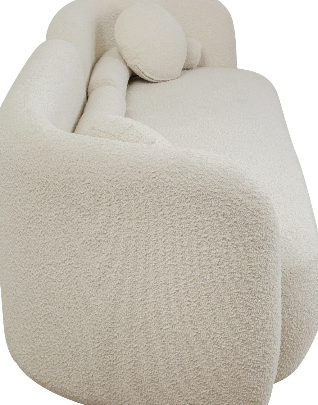 kelly_boucle_sohva_istuttava_cm_4.webp Sohvat | Olohuone>KARE Design Kelly Boucle Sohva, 3-istuttava, 225cm