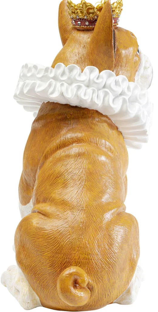 Koriste-Esineet>KARE Design King Dog Koira Koriste-esine, Ruskea 29cm