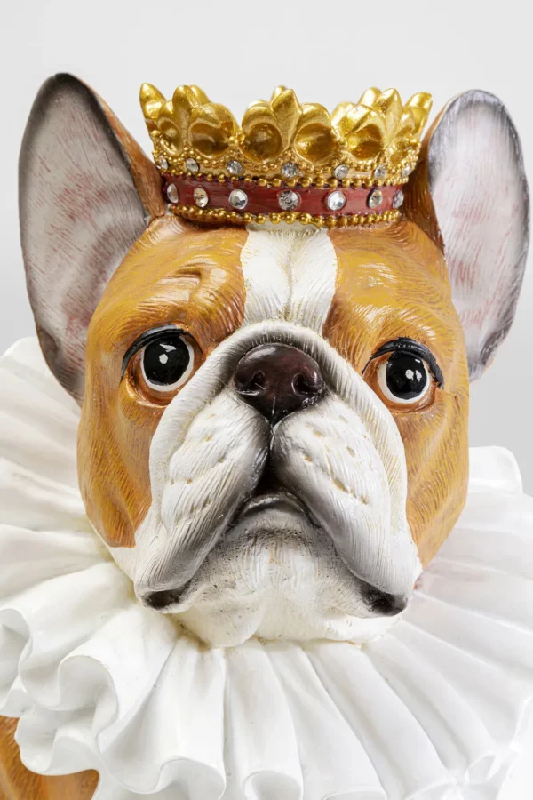 Koriste-Esineet>KARE Design King Dog Koira Koriste-esine, Ruskea 29cm