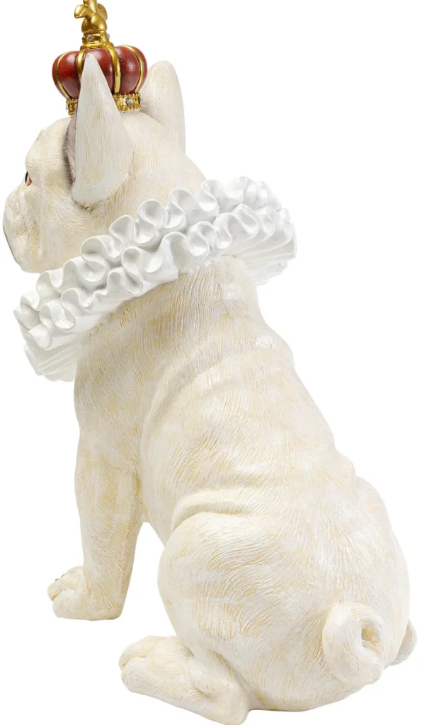 Koriste-Esineet>KARE Design King Dog Koira Koriste-esine, Valkoinen 33cm
