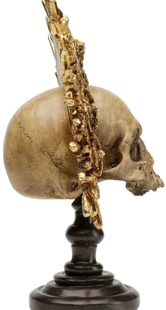 Koriste-Esineet>KARE Design King Skull Pääkallo Koriste-esine 42cm