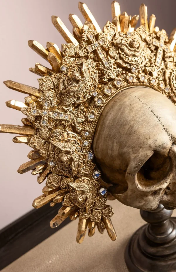 Koriste-Esineet>KARE Design King Skull Pääkallo Koriste-esine 42cm