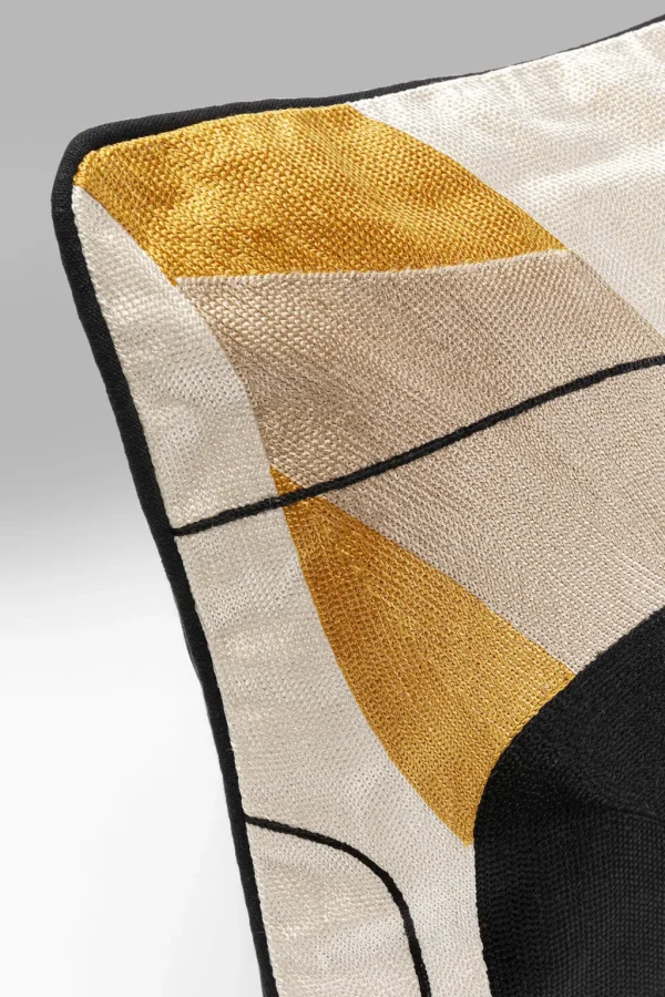 Sisustustyynyt | Olohuone>KARE Design Kissen Fields Yellow Tyyny Monivärinen 60x40cm