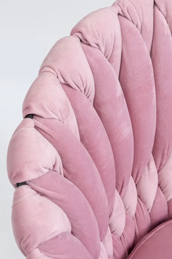 Tuolit>KARE Design Knot Tuoli Käsinojilla, Mauve