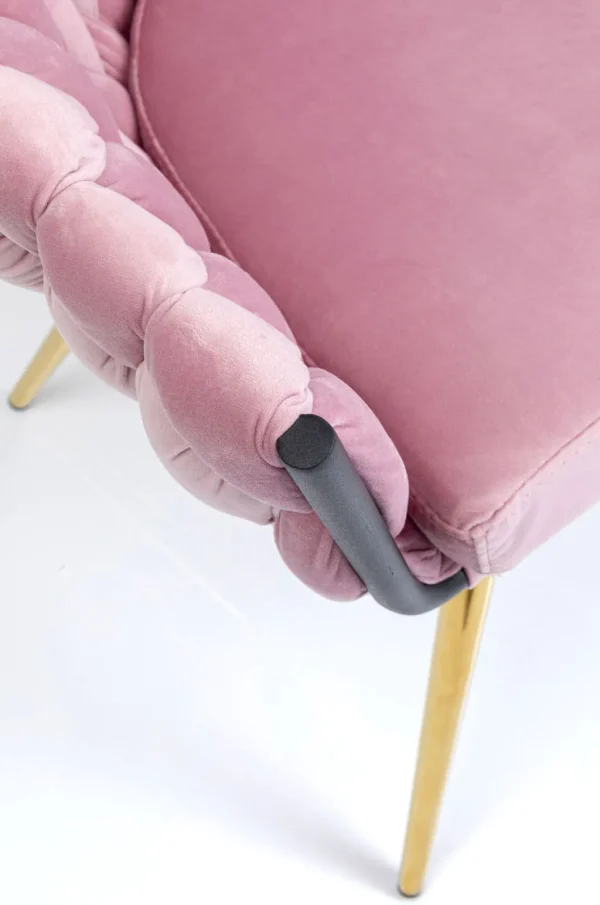 Tuolit>KARE Design Knot Tuoli Käsinojilla, Mauve