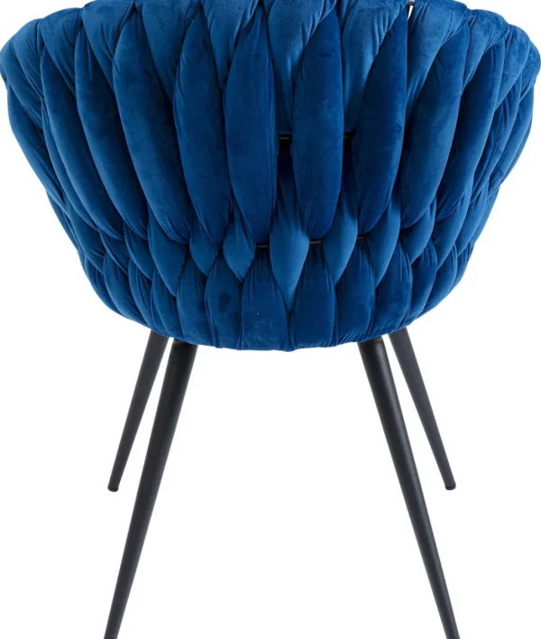 Tuolit>KARE Design Knot Tuoli Käsinojilla, Sininen