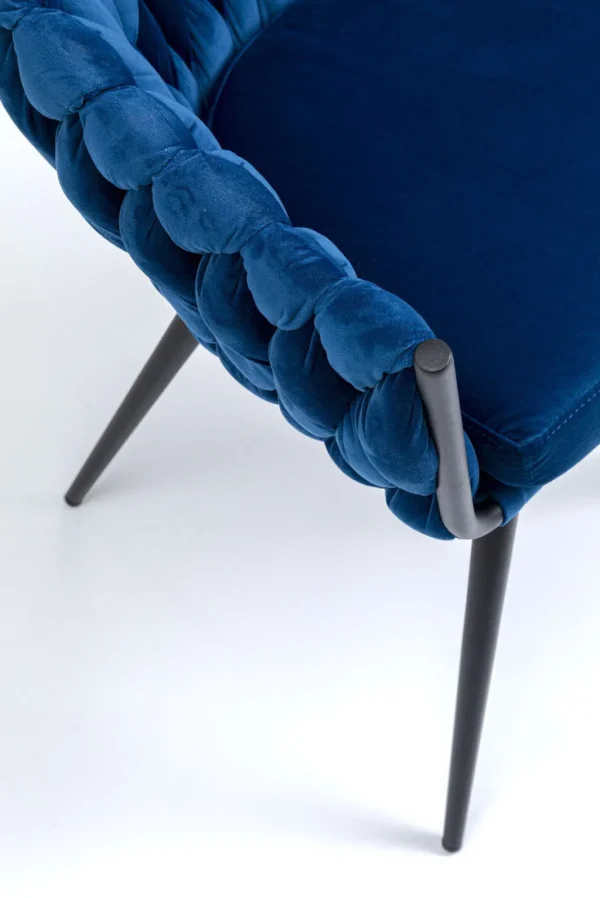 Tuolit>KARE Design Knot Tuoli Käsinojilla, Sininen