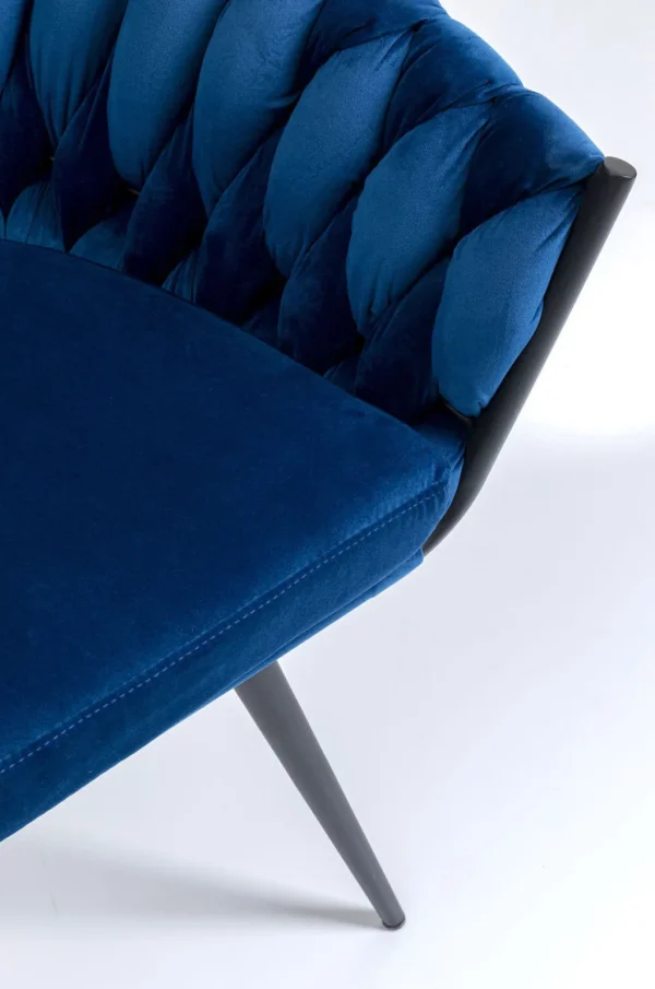 Tuolit>KARE Design Knot Tuoli Käsinojilla, Sininen