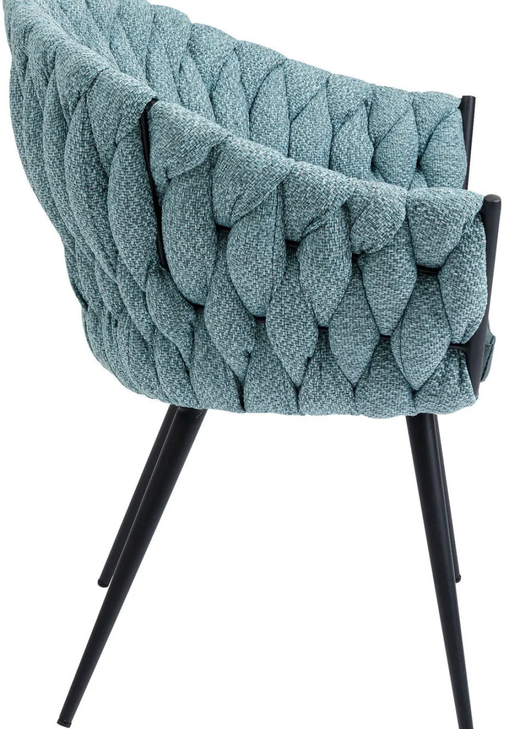 knot_tuoli_ksinojilla_sinivihre_3.webp Tuolit>KARE Design Knot Tuoli Käsinojilla, Sinivihreä