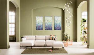 Taulut | Olohuone>KARE Design Konfetti Canvas Taulu (3/Setti) 240x160cm