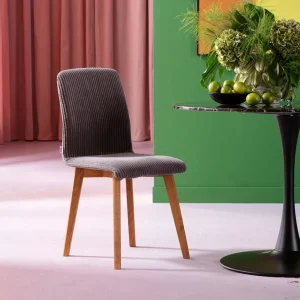 Tuolit>KARE Design Lara Tuoli, Vakosamettia, Harmaa