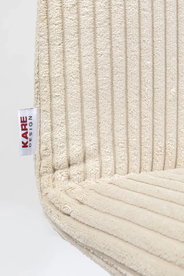 Tuolit>KARE Design Lara Tuoli, Vakosamettia, Kermanvärinen