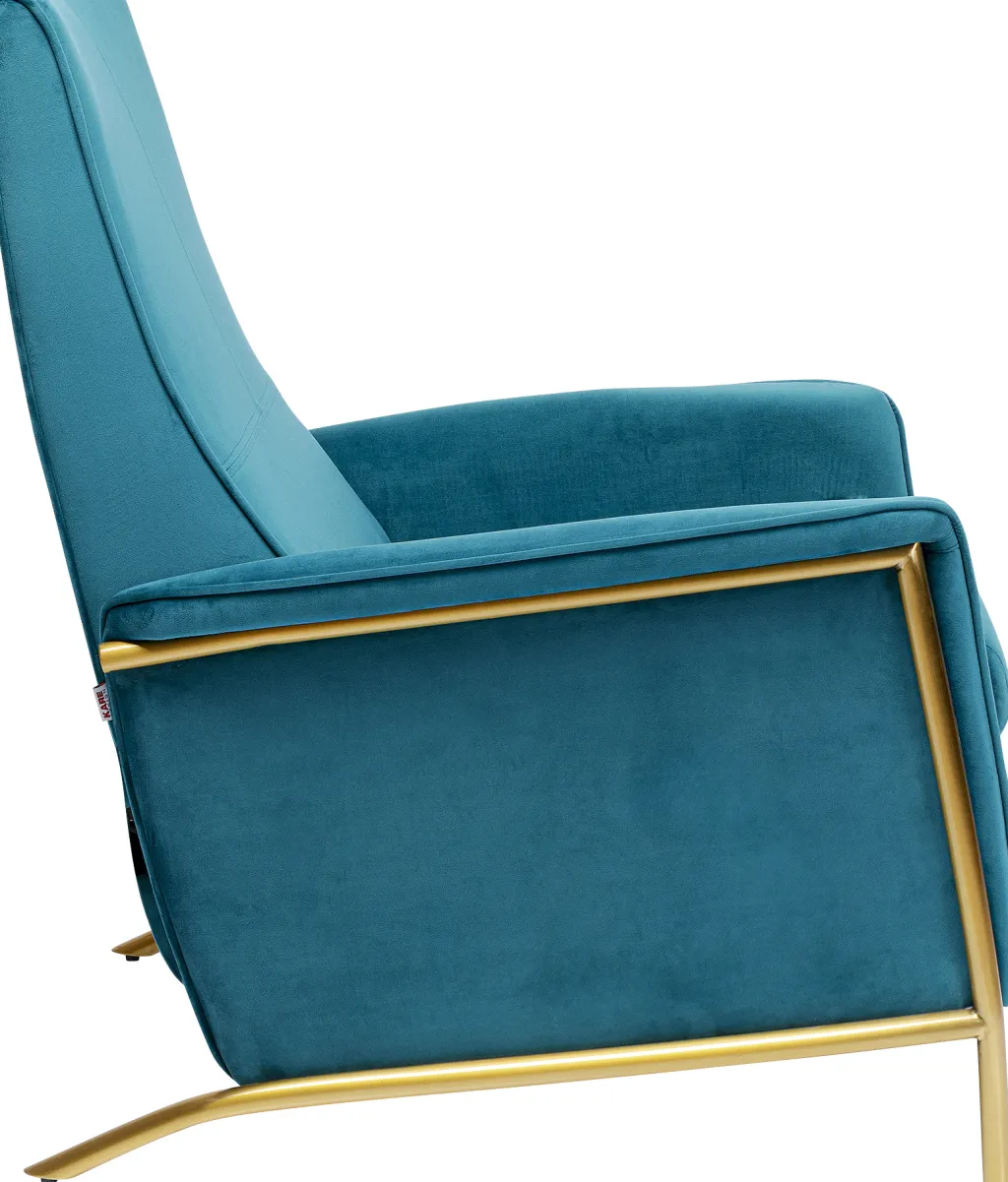 lazy_velvet_lepotuoli_sininen_5.webp Olohuone | Nojatuolit>KARE Design Lazy Velvet Lepotuoli, Sininen