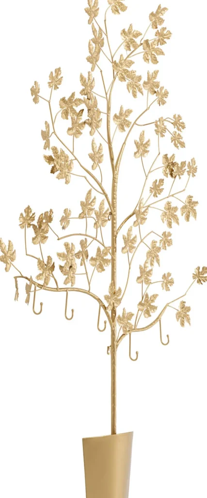 Seinänaulakot>KARE Design Leafline Seinänaulakko, Kulta 93cm