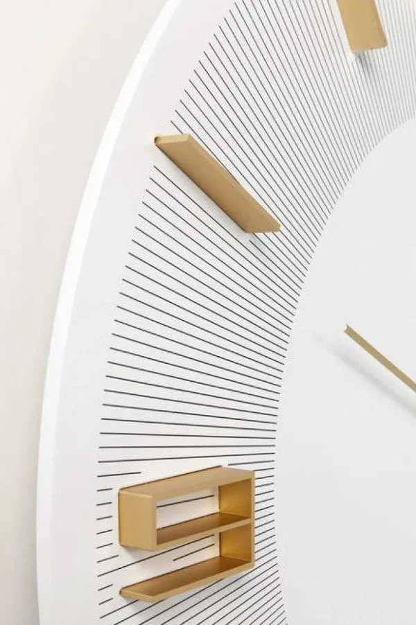 Kellot>KARE Design Leonardo Seinäkello Valkoinen Ø49cm