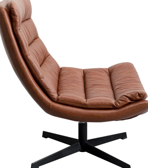 Nojatuolit>KARE Design Lido Kääntyvä Nojatuoli, Ruskea