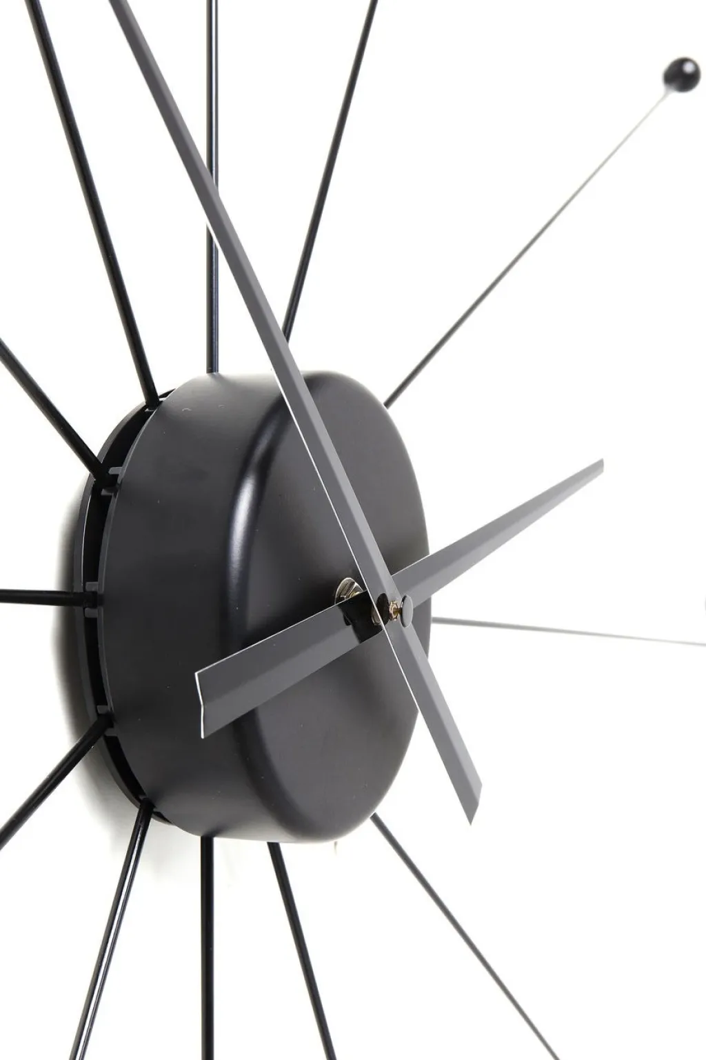 like_umbrella_seinkello_musta_2.webp Kellot>KARE Design Like Umbrella Seinäkello, Musta