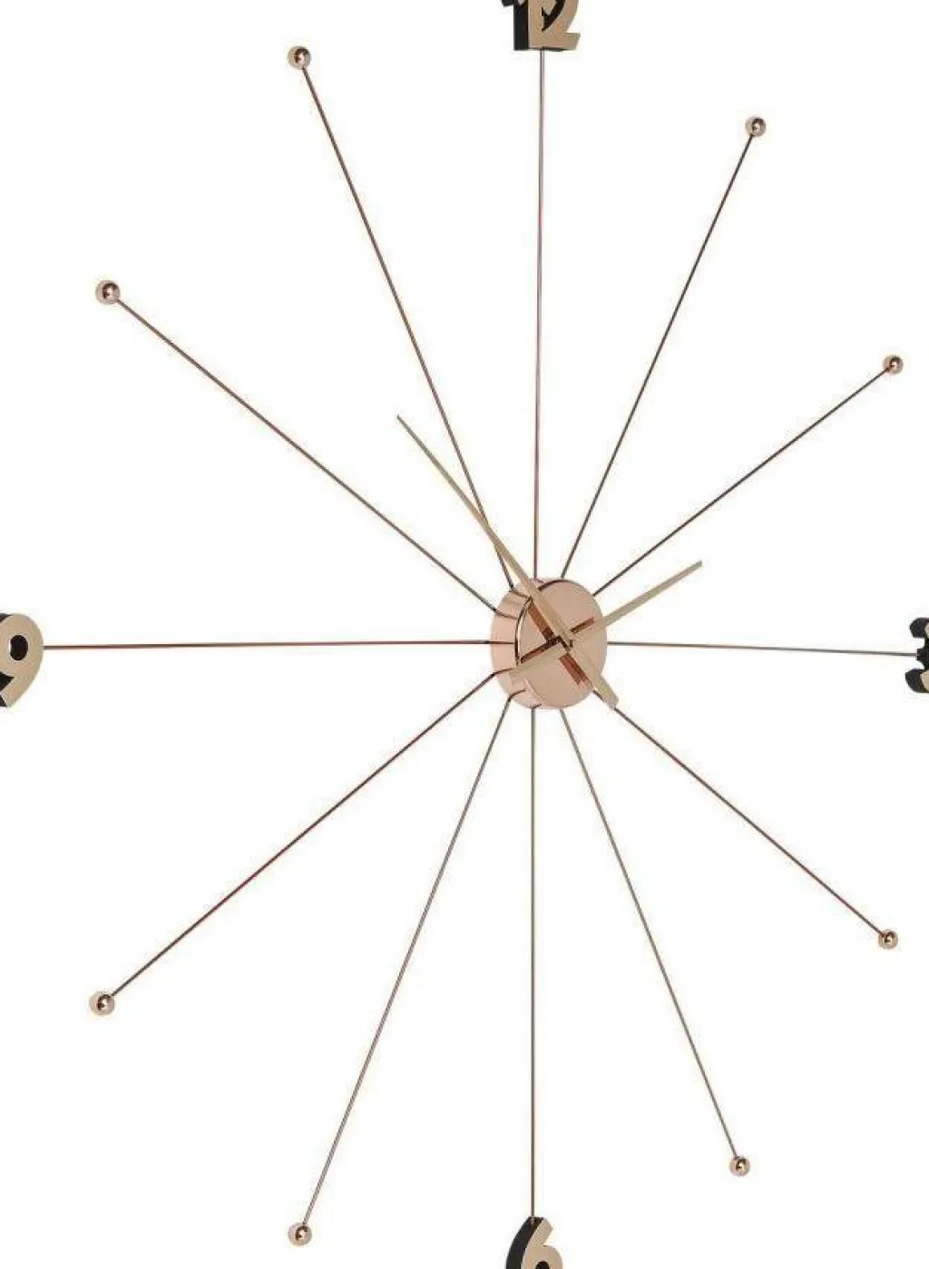 like_umbrella_seinkello_ruusukulta_1.webp Kellot>KARE Design Like Umbrella Seinäkello, Ruusukulta