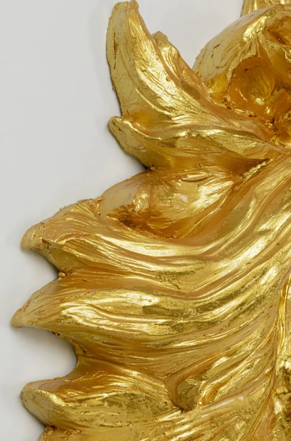 Seinäkoristeet>KARE Design Lion Head Leijona Seinäkoriste, Kulta Gold 90x100cm