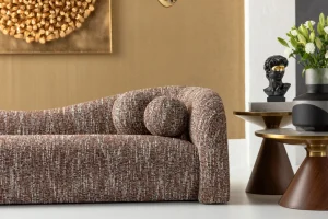 Sohvat>KARE Design Livia Melange Brown 3-istuttava Sohva 261cm