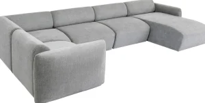 Olohuone | Kulmasohvat>KARE Design Living Landscape 1 Lucca Sohva - Harmaa, Oikea 328cm