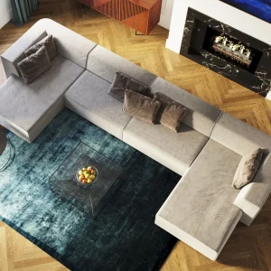 Kulmasohvat>KARE Design Living Landscape Infinity Malibu Sohva, Harmaa