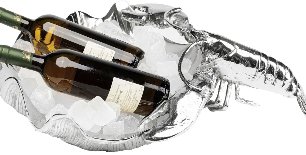 lobster_viinipulloteline_1.webp Sangot Ja Coolerit>KARE Design Lobster Viinipulloteline