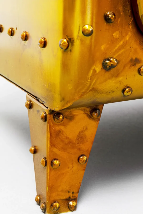 Senkit | Lipastot>KARE Design Locker Kassakaappi Kulta 66x152cm