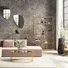 Hyllyt>KARE Design Loft Hylly, Kulta 115x100cm