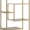 Olohuone | Hyllyt>KARE Design Loft Hylly Kulta 60x195cm