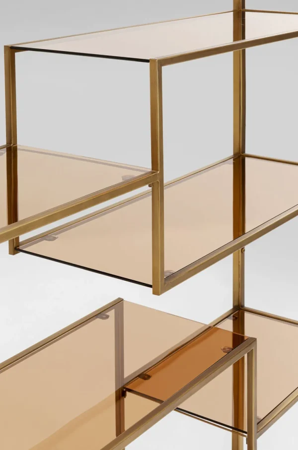 Olohuone | Hyllyt>KARE Design Loft Hylly Kulta 115x195cm