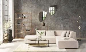 Hyllyt>KARE Design Loft Hylly, Kulta 115x100cm