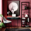 Olohuone | Hyllyt>KARE Design Loft Hylly Musta 60x195cm