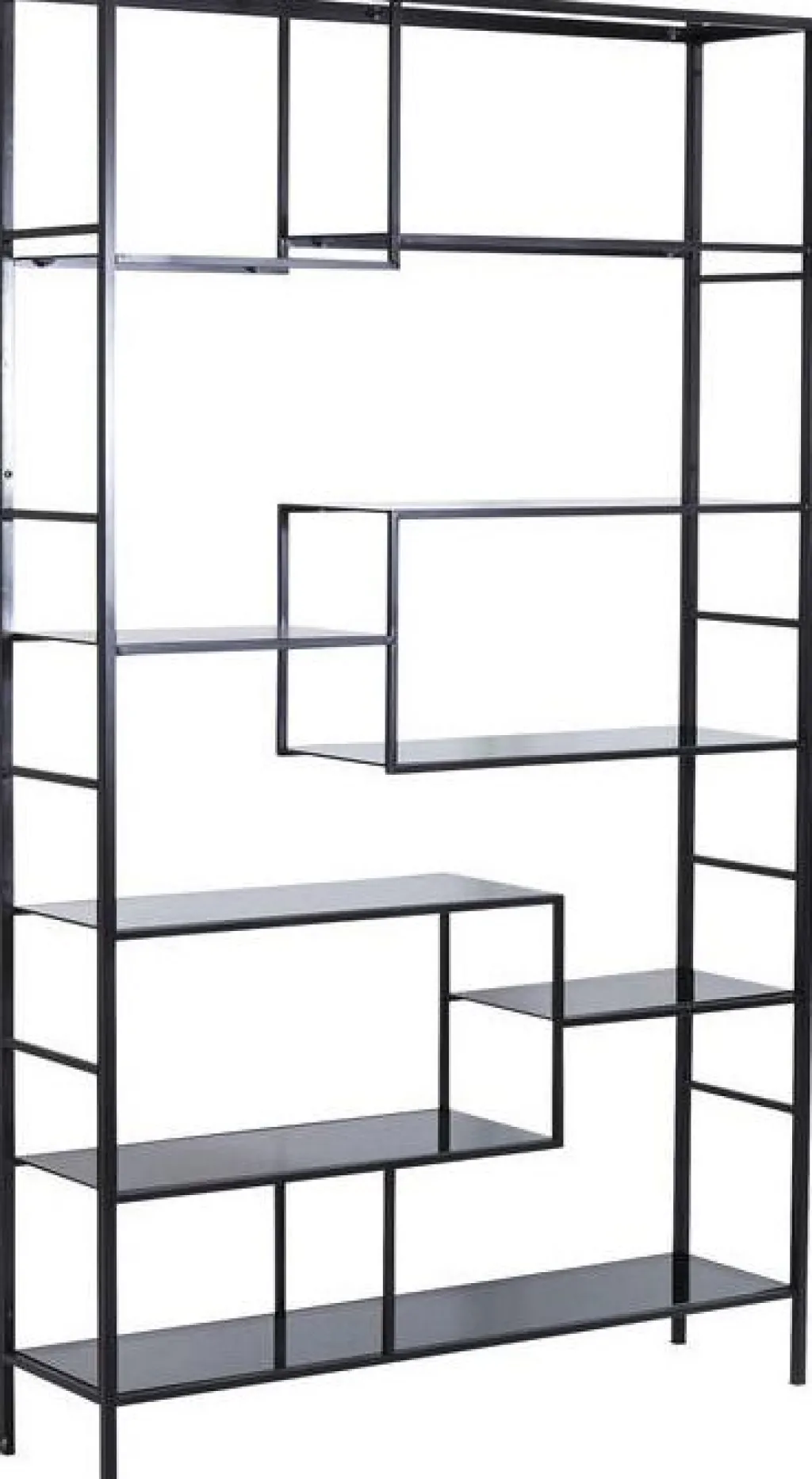 loft_hylly_musta_xcm_1.webp Olohuone | Hyllyt>KARE Design Loft Hylly, Musta 115x195cm