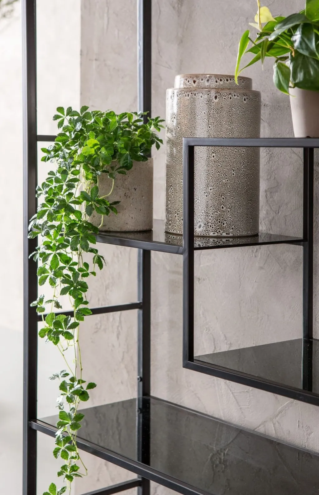 loft_hylly_musta_xcm_16.webp Olohuone | Hyllyt>KARE Design Loft Hylly, Musta 115x195cm