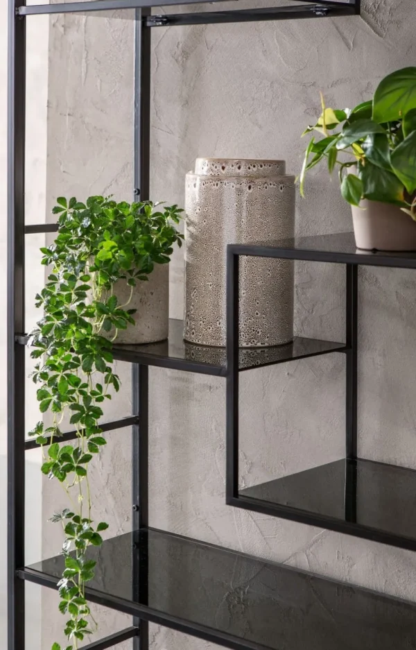 Olohuone | Hyllyt>KARE Design Loft Hylly, Musta 115x195cm