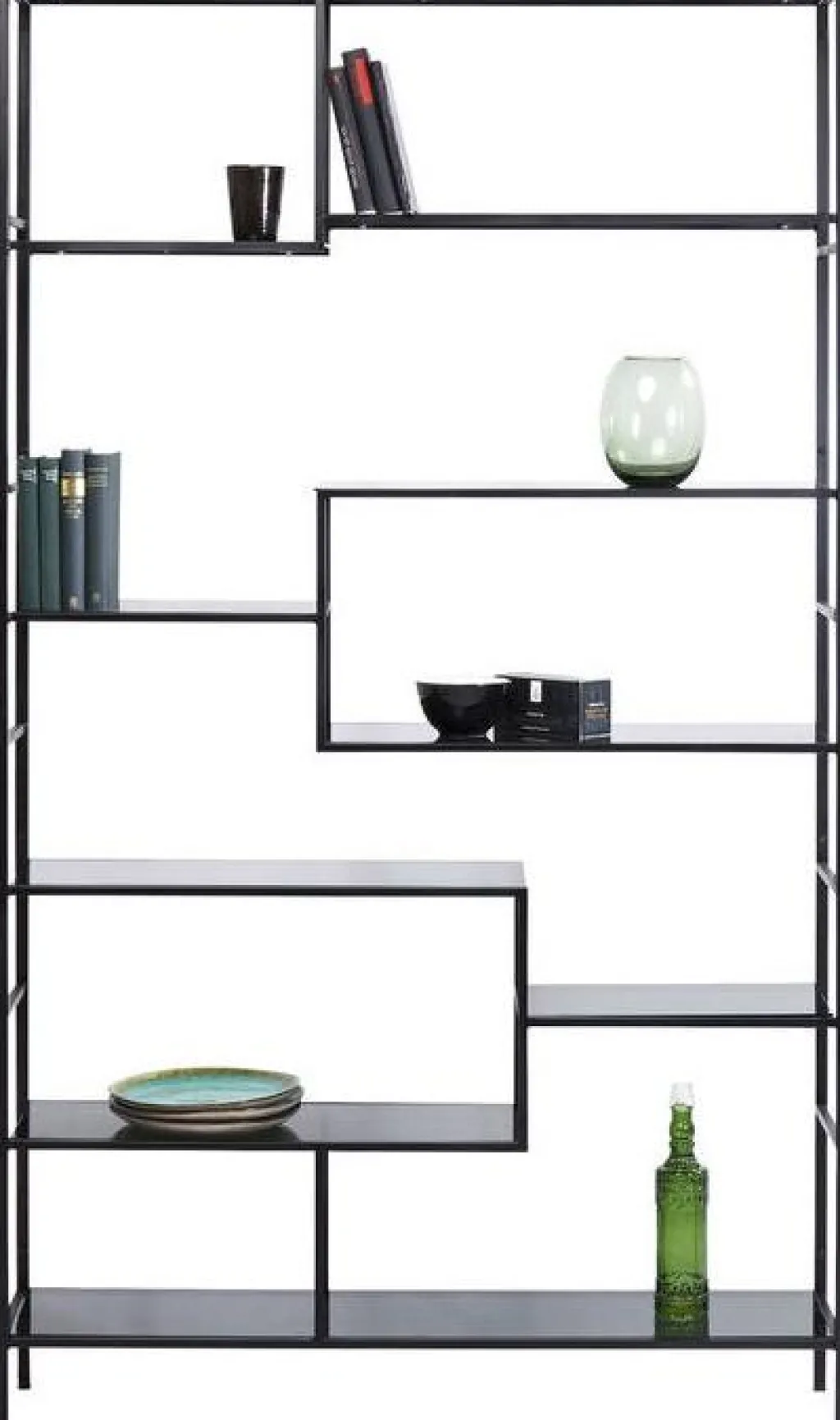 loft_hylly_musta_xcm_2.webp Olohuone | Hyllyt>KARE Design Loft Hylly, Musta 115x195cm