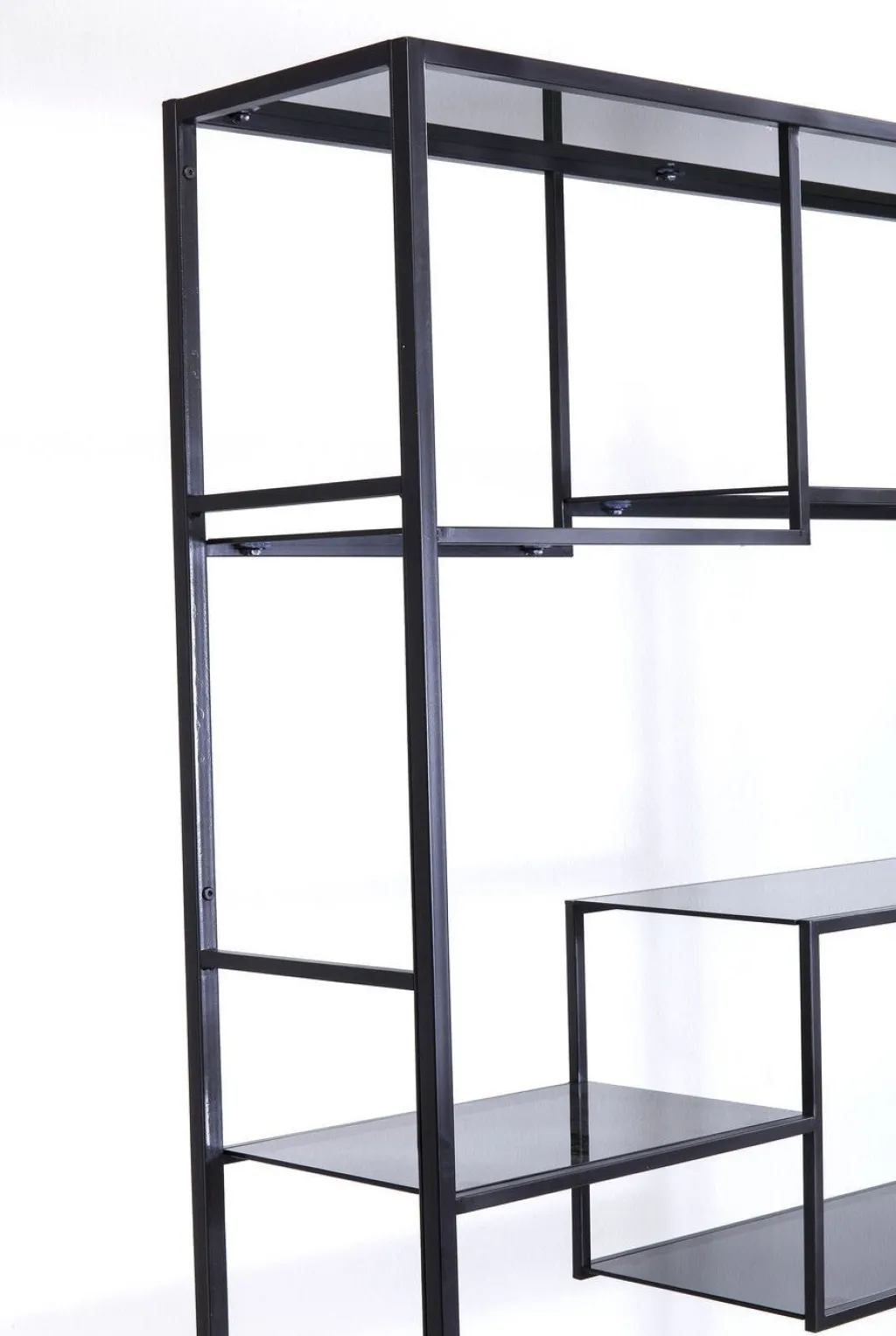 loft_hylly_musta_xcm_6.webp Olohuone | Hyllyt>KARE Design Loft Hylly, Musta 115x195cm