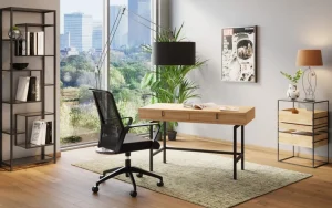 Olohuone | Hyllyt>KARE Design Loft Hylly Musta 60x195cm