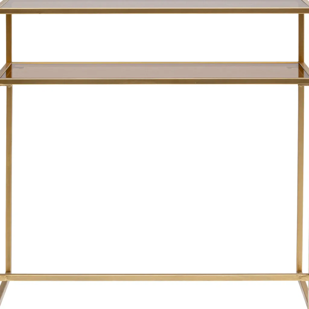 loft_konsoli_kulta_xcm_3.webp Konsolipöydät Ja Sivupöydät>KARE Design Loft Konsoli, Kulta 85x80cm
