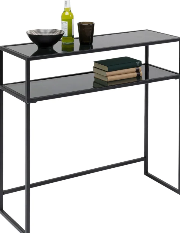 Konsolipöydät Ja Sivupöydät>KARE Design Loft Konsolipöytä, Musta 80x85cm