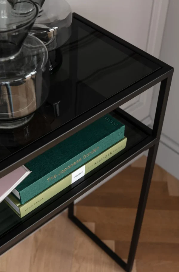 Konsolipöydät Ja Sivupöydät>KARE Design Loft Konsolipöytä, Musta 80x85cm