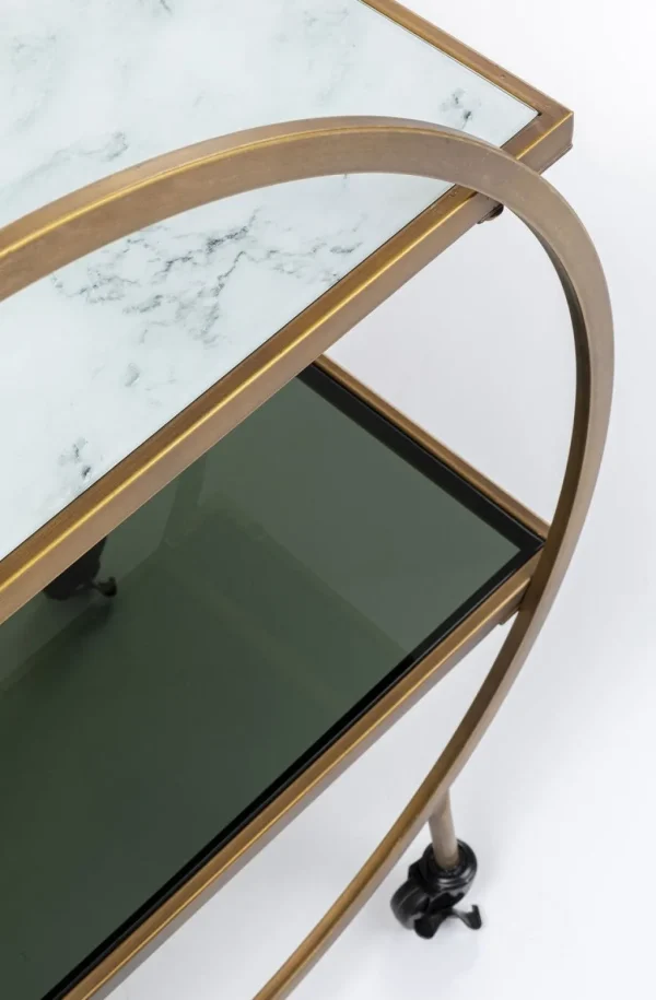 Baarit>KARE Design Loft Tarjoiluvaunu, Messinki