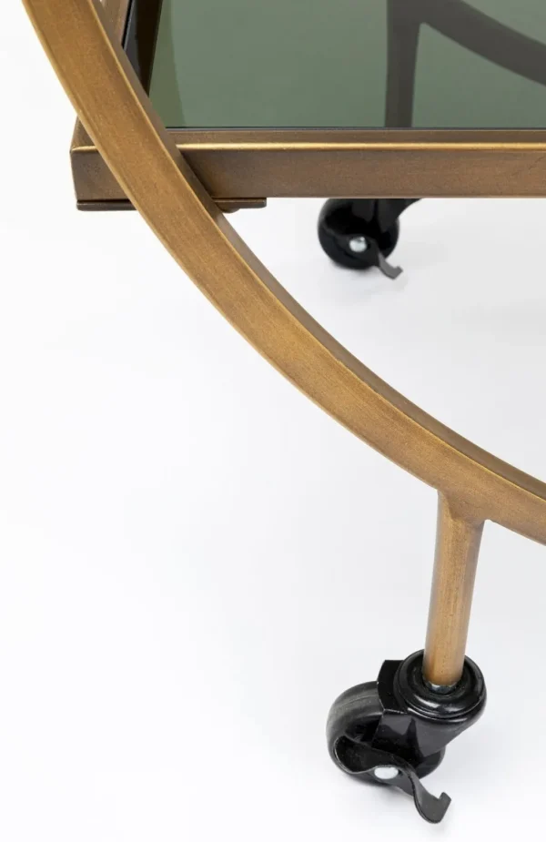 Baarit>KARE Design Loft Tarjoiluvaunu, Messinki