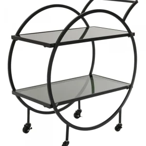 Baarit>KARE Design Loft Tarjoiluvaunu, Musta