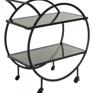 Baarit>KARE Design Loft Tarjoiluvaunu, Musta